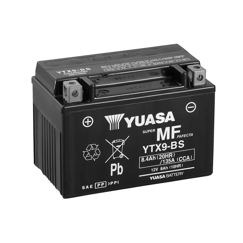Bateria Yuasa YTX9-BS AGM 8.4Ah