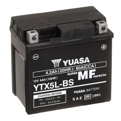Bateria Yuasa YTX5L-BS AGM 4.2Ah