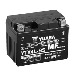 Bateria Yuasa YTX4L-BS AGM 3.2Ah