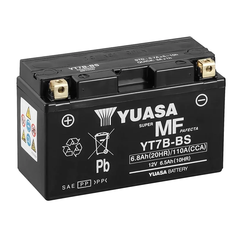 Bateria Yuasa YT7B-BS AGM 6.8Ah