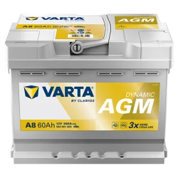 Bateria Varta A8 60Ah