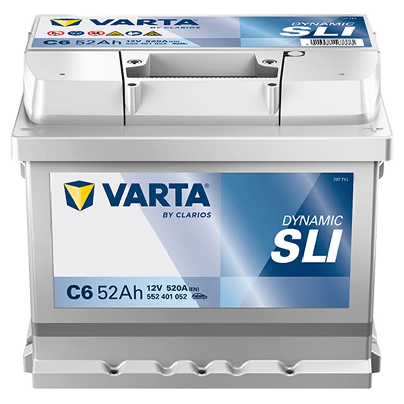 Bateria Varta C6 52Ah