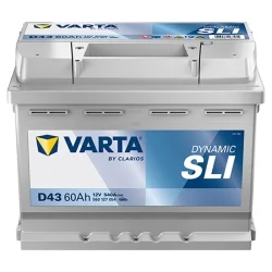 Bateria Varta D43 60Ah