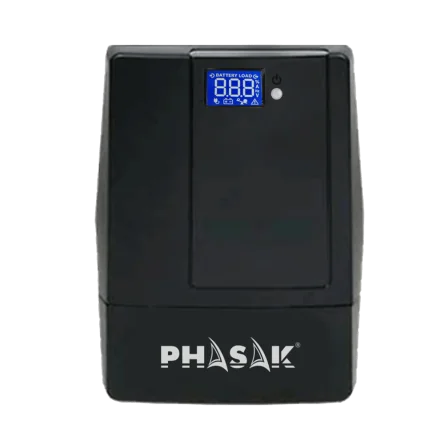 UPS Phasak 2000VA LCD USB com proteção para RJ45