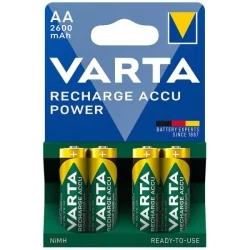 Pilhas AA Recarregáveis Varta 2600mah