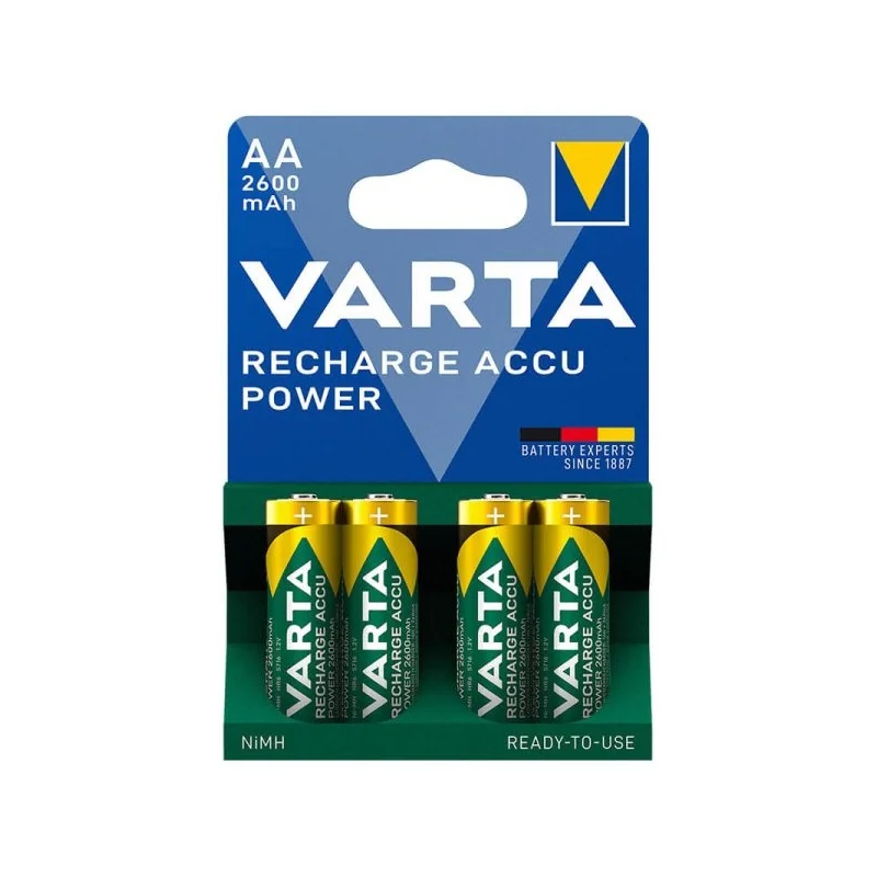 Pilhas AA Recarregáveis Varta 2600mah