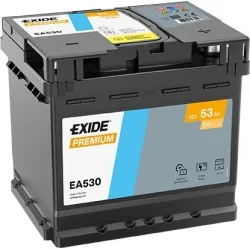 Bateria Exide Premium EA530 53Ah