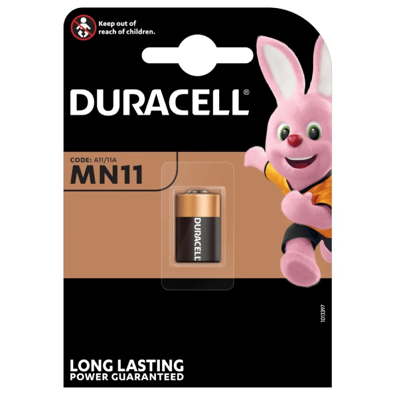 Pilhas Alcalinas Duracell MN11 Long Lasting Power (1 Unidade)