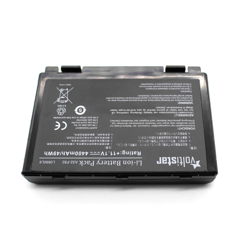 Bateria do portátil para ASUS K50 K51 F82 F83S K40 K40E K6C11 F52 11.1V
