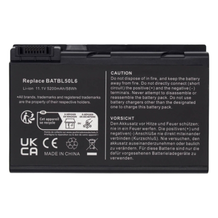 Bateria do portátil para ACER BATBL50L4 BATBL50L6 BATBL50L8 BATBL50L8H BATCL50L4 11.1V