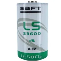 Pilha de Lítio Standard D Saft LS 33600 3.6V Li-SOCl2
