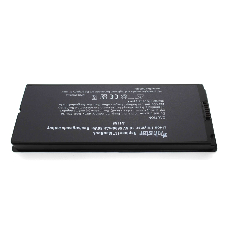 APPLE MACBOOK A1185 A1181 13 PRETO Bateria para laptop 10,8V