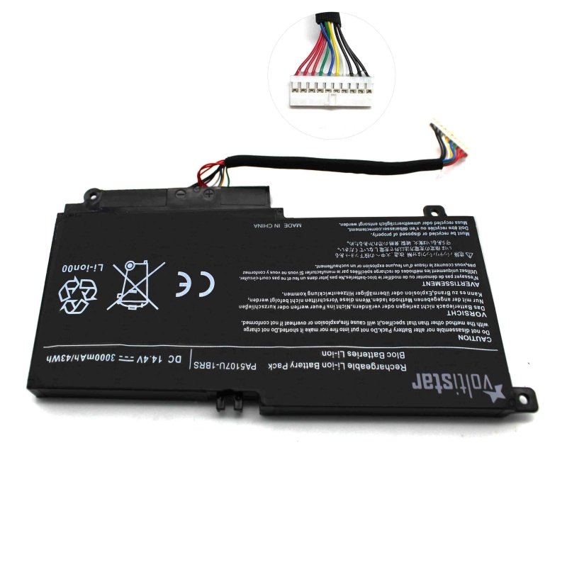 BATERIA DE PORTÁTIL PARA TOSHIBA SATÉLITE L45 L50 L55 P50 P55 S55 PA5107U-1BRS P000573230