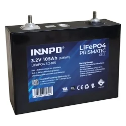 Célula INNPO Prismatic LiFePO4 3.2V 105Ah