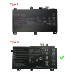 Bateria do portátil para ASUS FX504 FX504GD FX505 FX505GE FX80 FX80GE FX80GD B31N1726