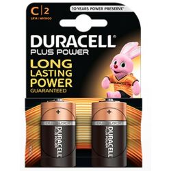 Pilhas Duracell Plus Power LR14