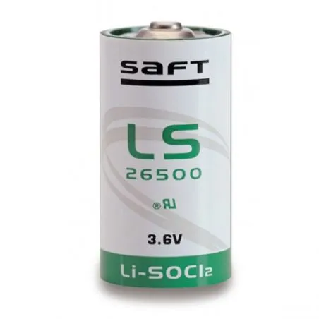 Pilha de Lítio Standard C Saft LS 26500 3.6V Li-SOCl2