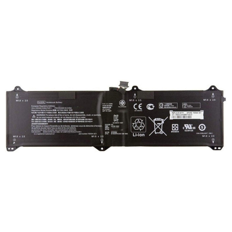 Bateria para laptop HP ELITEBOOK ELITE X2 1011 G1 SERIES OL02XL