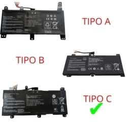 Bateria portátil ASUS ROG STRIX C41N1731 TYPE-C