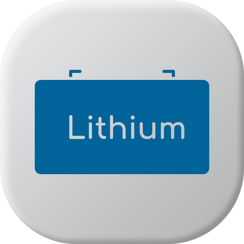 Baterias Recarregáveis de lítio